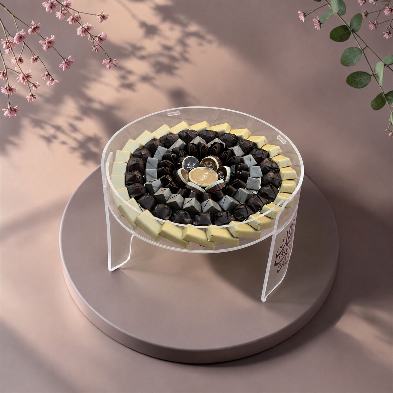 Transparent Acrylic Chocolate Gift Box | E100