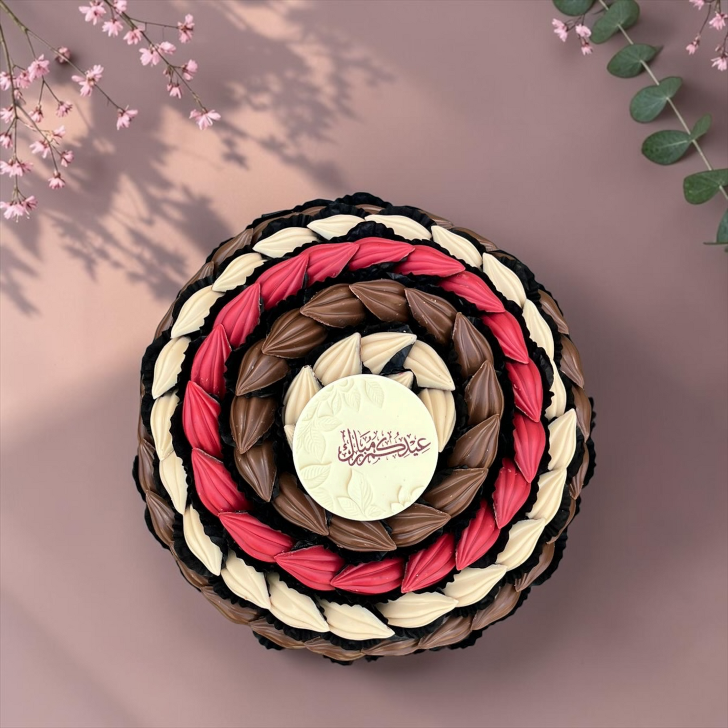 Leather Pot with Signature Chocolate| E193