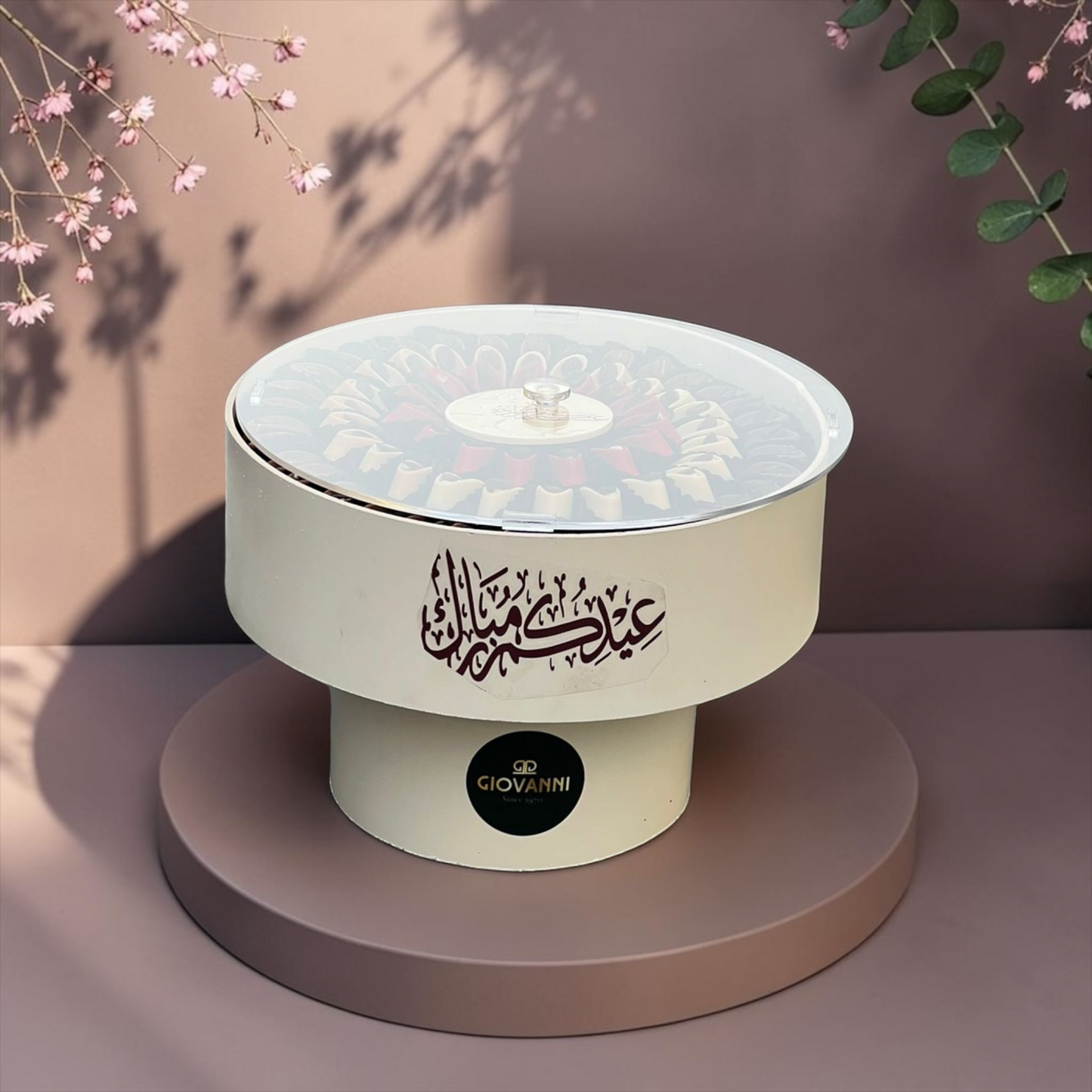 Rouned Acrylic Chocolate Gift Box | E192