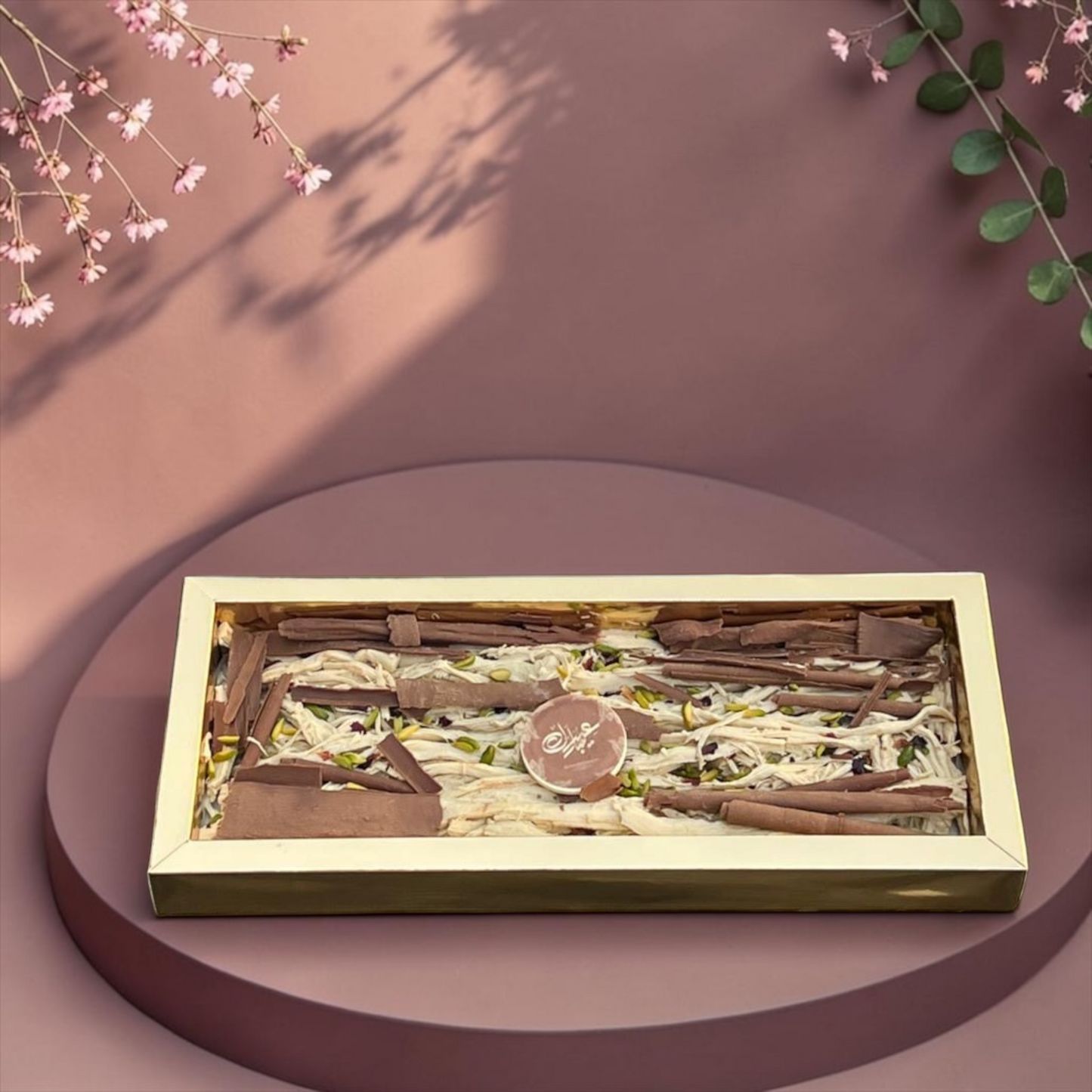 Rahash Halawa Flake Box with Chocolate Flakes E185