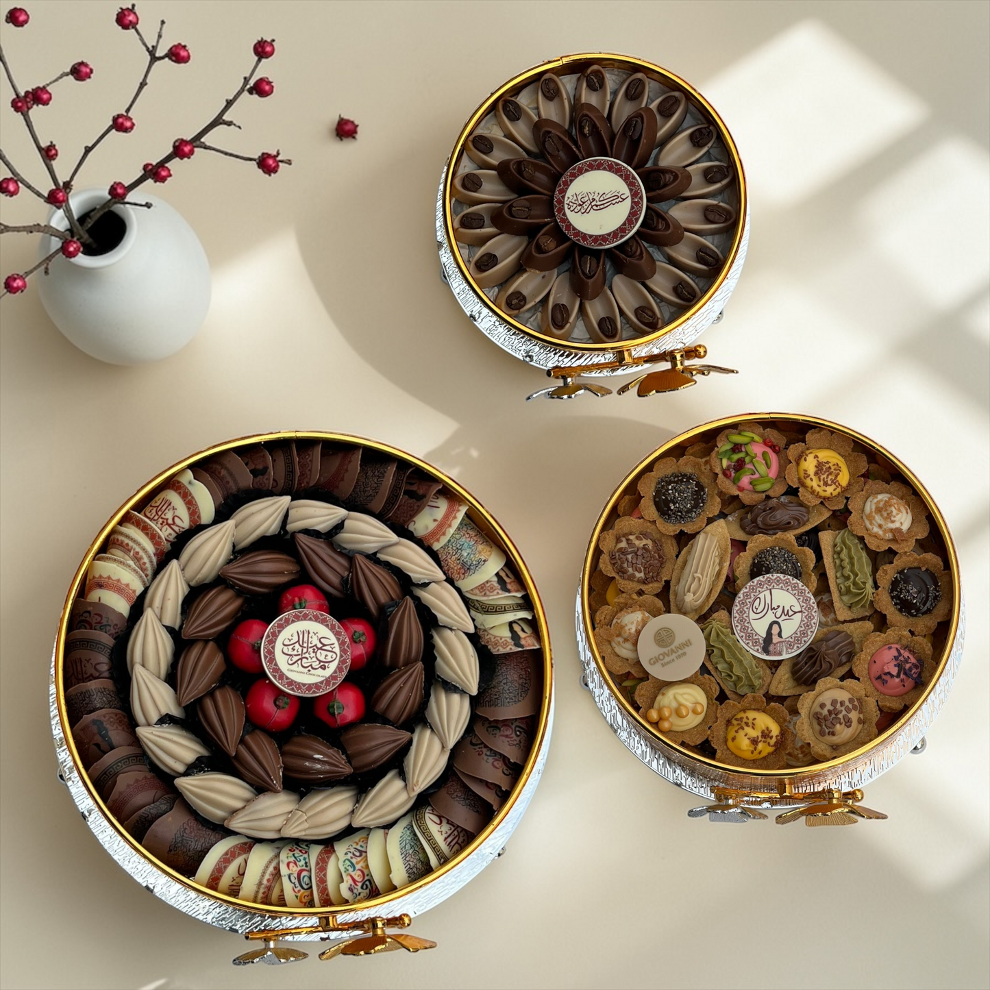 VIP Three-Platter Luxury Set | VIP طقم فاخر ثلاث صحون 2