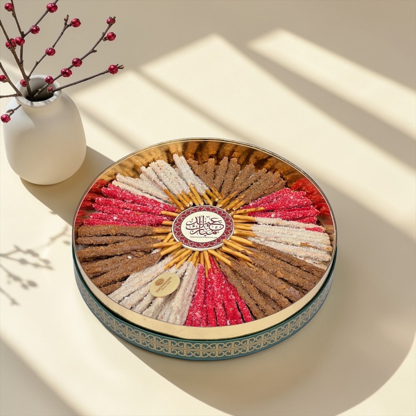 Polish Savory Biscuit Sticks Platter | صحن عيدان موالح بولندي