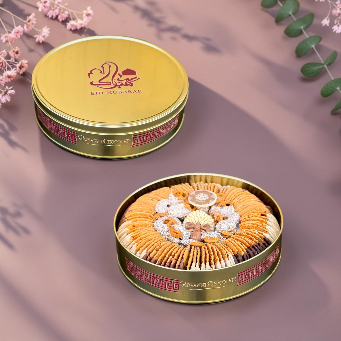 Premium French Fan Savory Box with Cheese & Belgian Chocolate | E50
