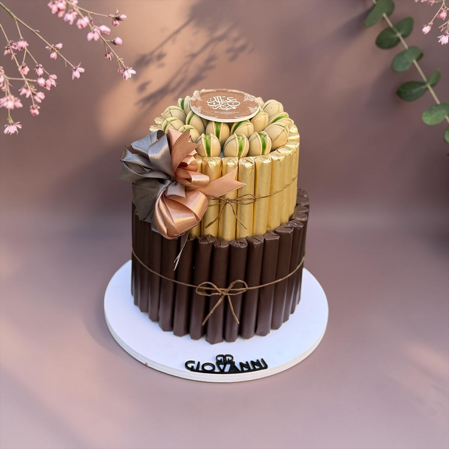 Fine Fair Luxury Pyramid Stand – 2 Tiers | E69