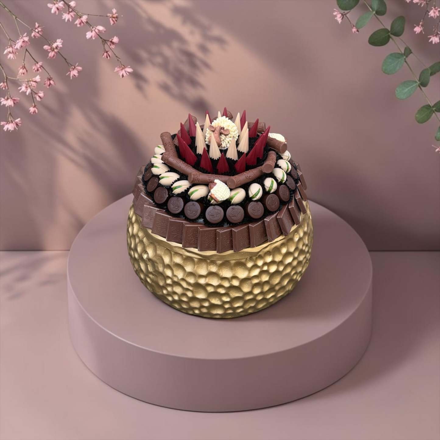 Premium Ceramic Chocolate Gift Platter | E16