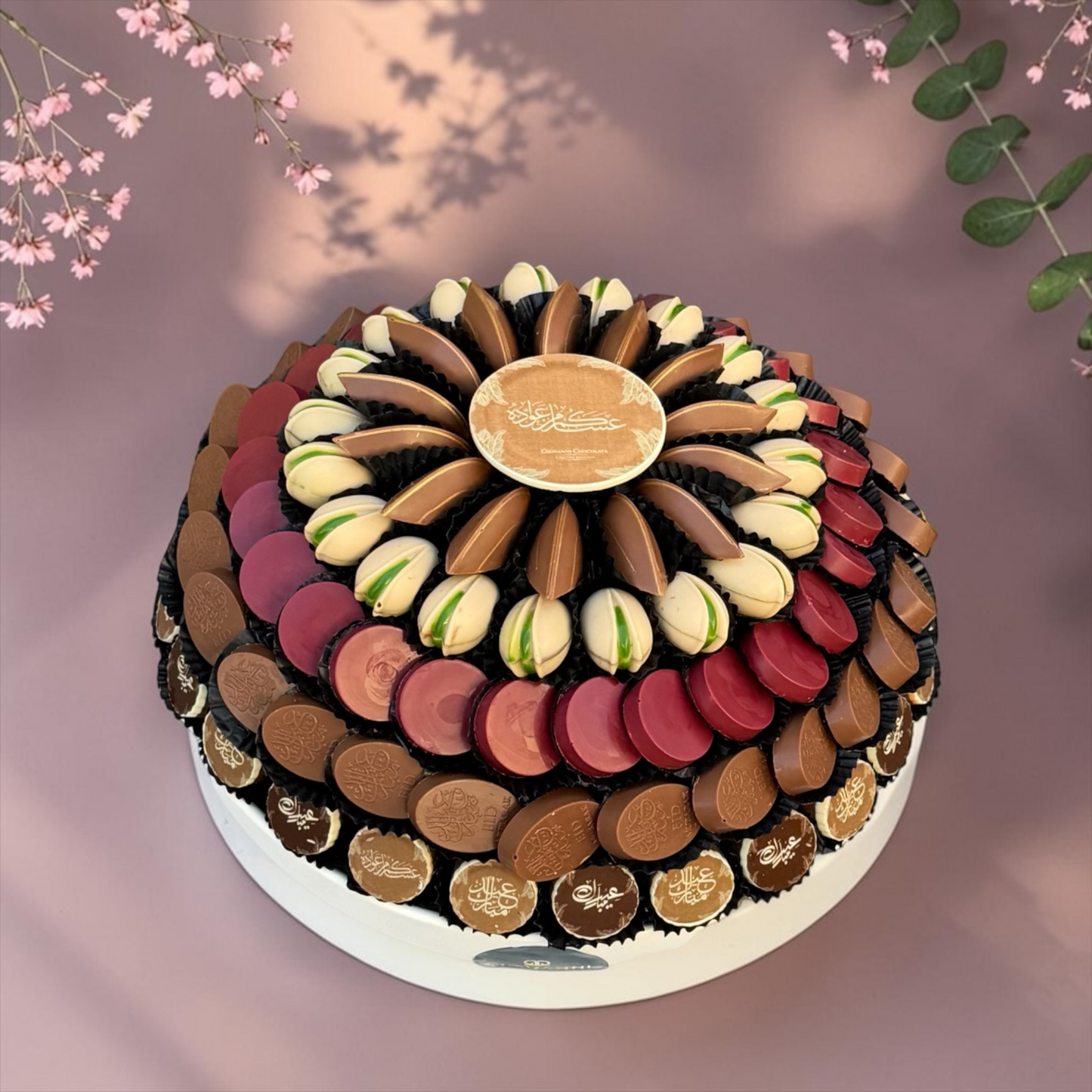 Porcelain Platter with Assorted Chocolate | E113