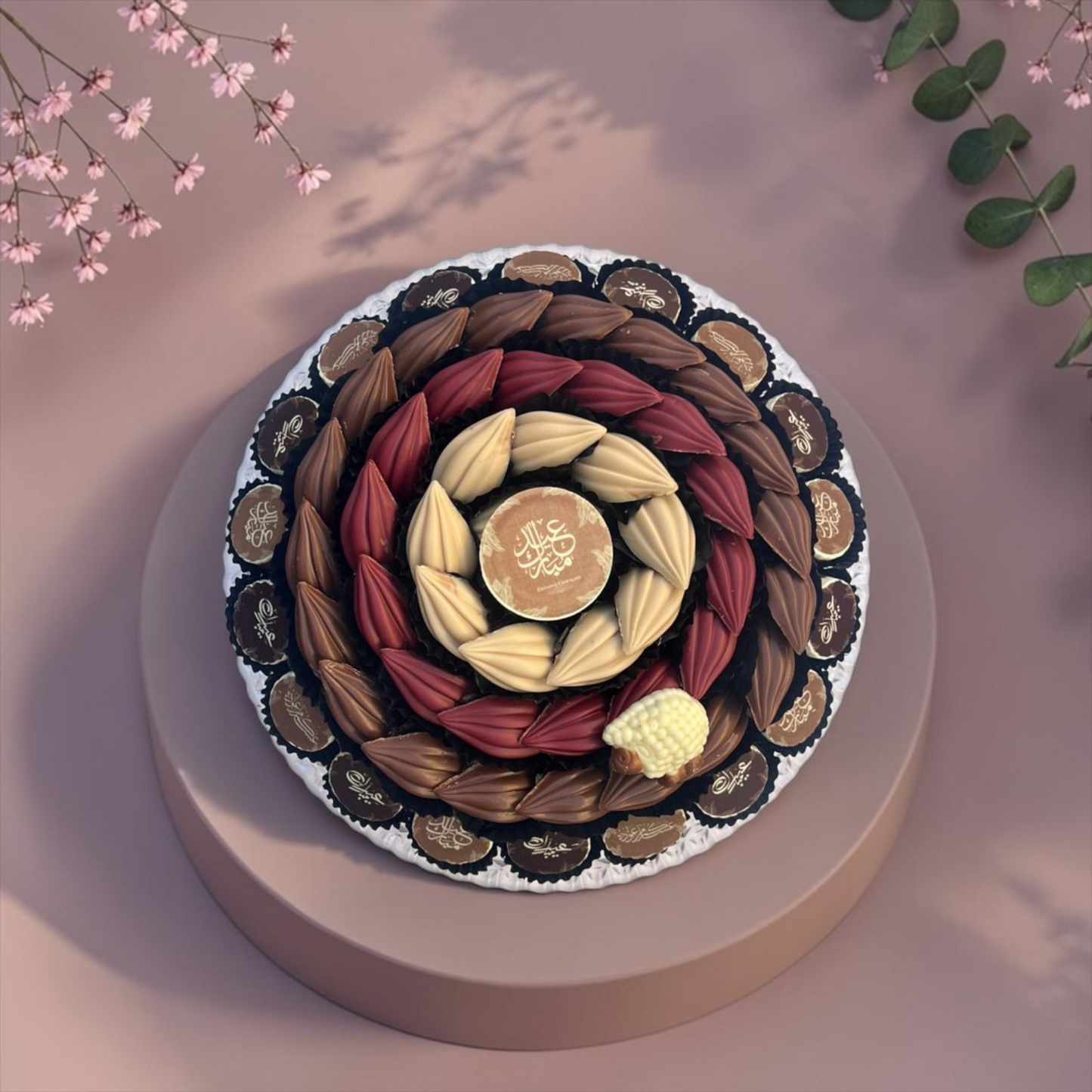 Crystal Assorted Chocolate Bowl 750g | E129