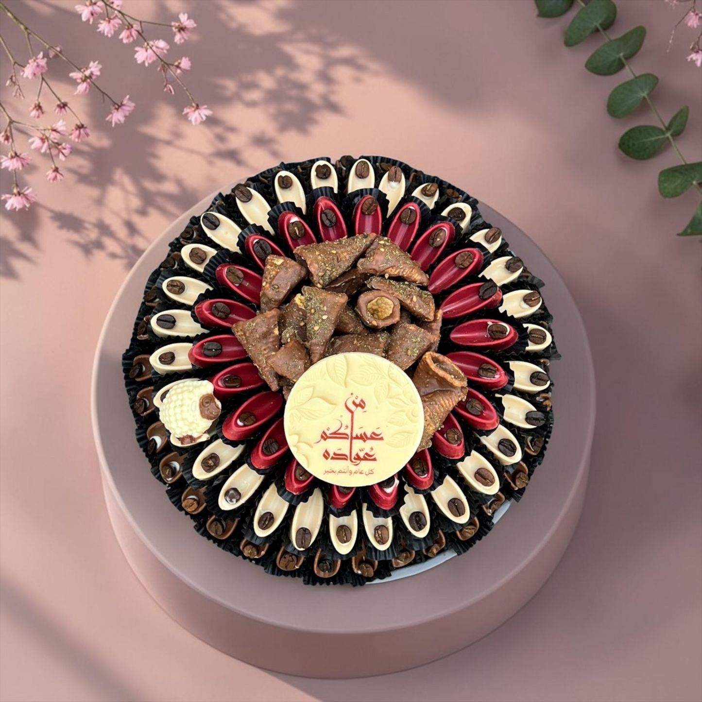 Leather Pot with Signature Chocolate| E194