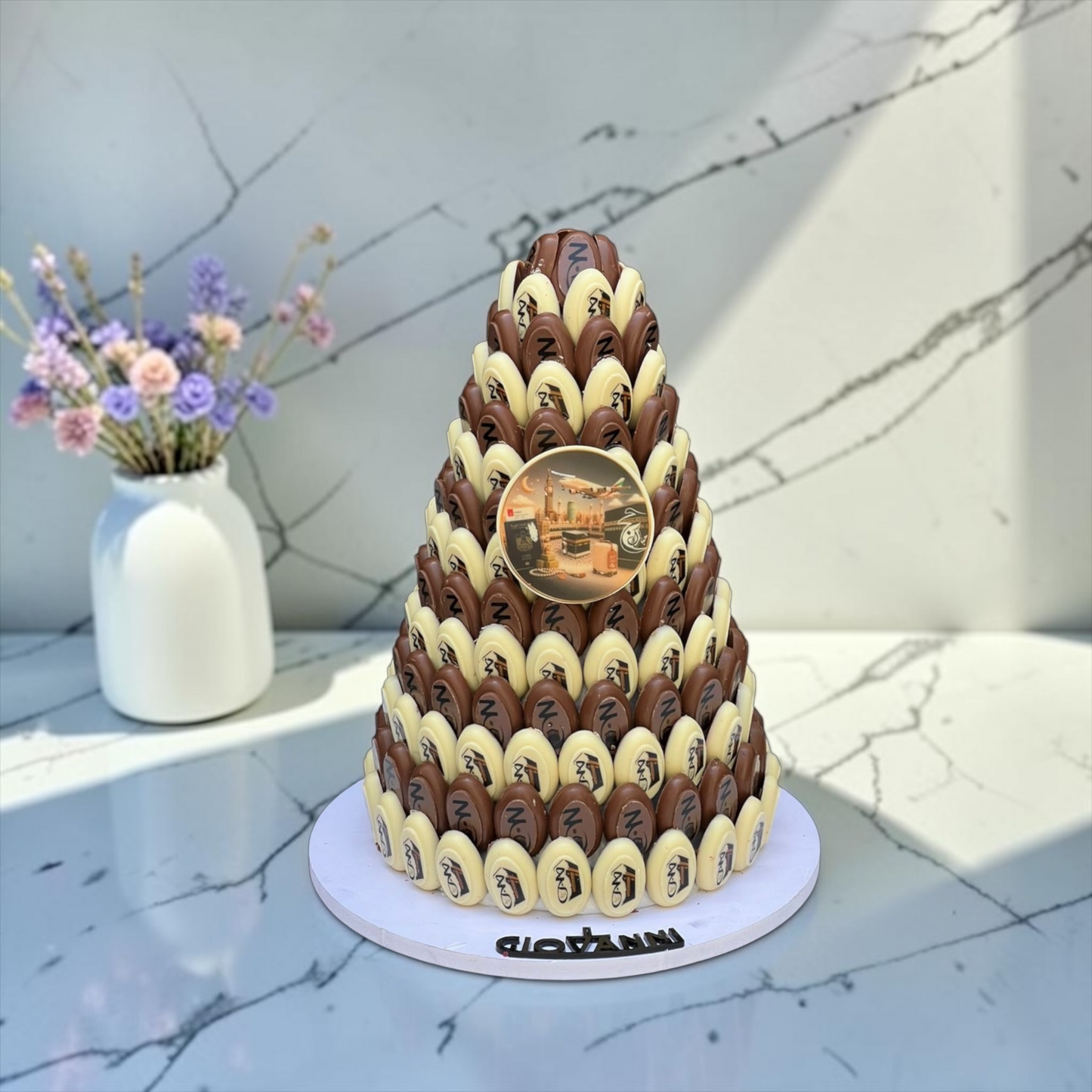 Giovanni Hajj Bonbon Belgian Chocolate Pyramid – Luxury Collection