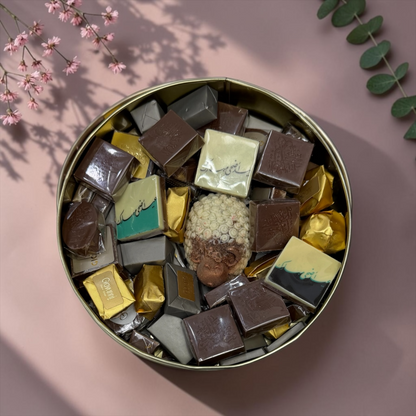 Giovanni Eid Mubarak Belgian Chocolate Tin Box – 1kg | E205