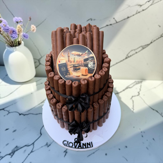 Giovanni Fine Fair 2-Tier Hajj Belgian Chocolate Pyramid – Luxury Collection