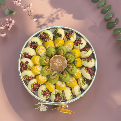 VIP Stainless Steel Stand Set – 3 Trays Chocolate, Petit Four & Macaron| E180