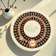 Luxury Round Acrylic Platter – Best Seller Chocolate Burger صحن اكريليك دائري فاخر مع بست سيلر شوكليت برجر