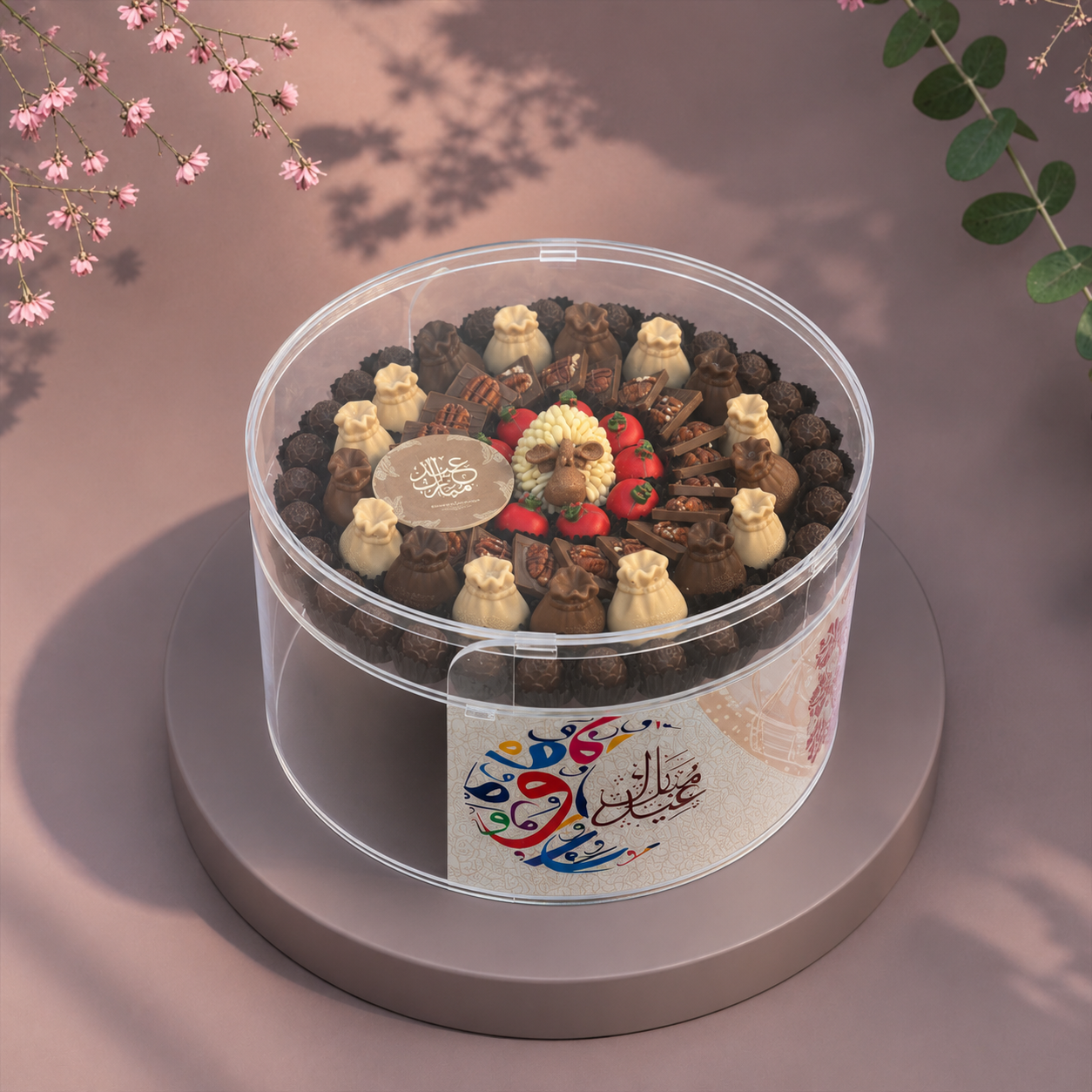 Transparent Acrylic Chocolate Gift Box | E101