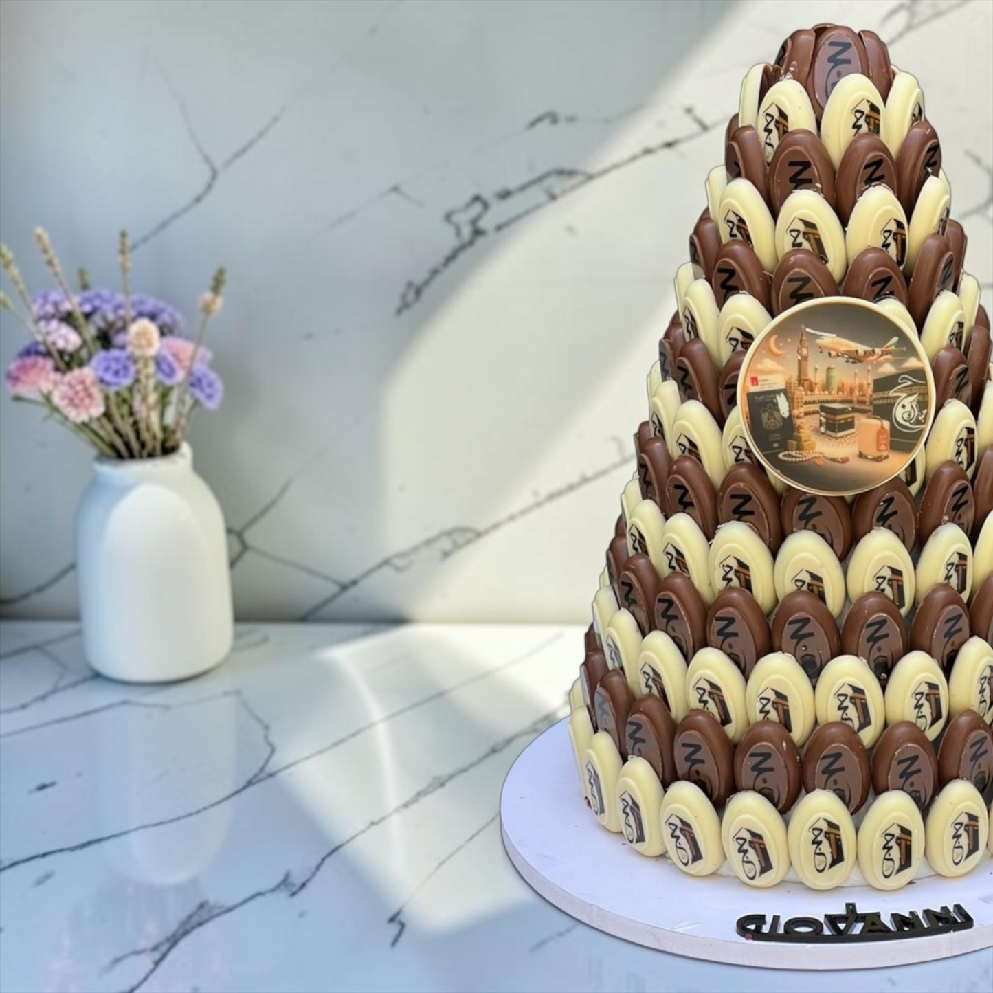Giovanni Hajj Bonbon Belgian Chocolate Pyramid – Luxury Collection