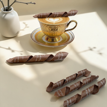 Eid Al Fater Spiral Coffee Stick Chocolate –Print  شوكليت كوفي ستيك حلزوني – طباعة  (14 سم) – للعيد الفطر