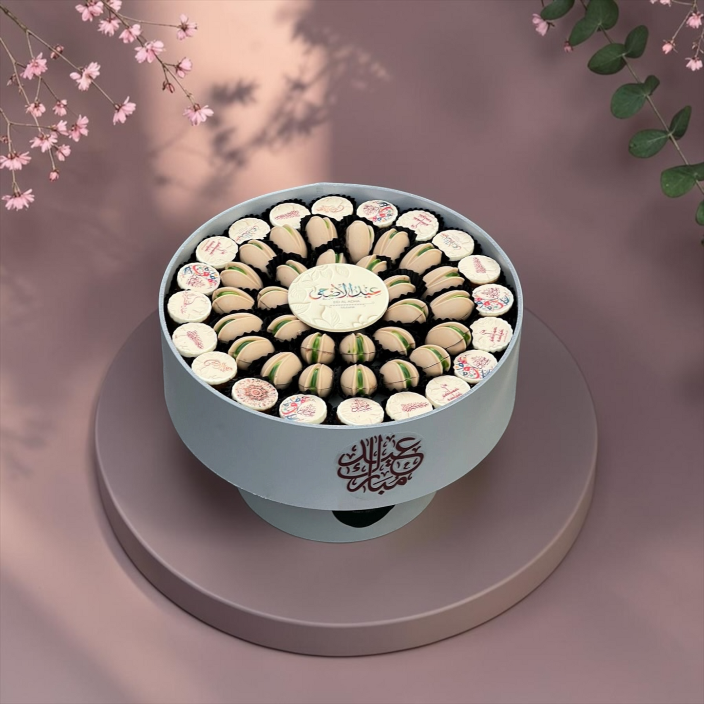 Rouned Acrylic Chocolate Gift Box | E192