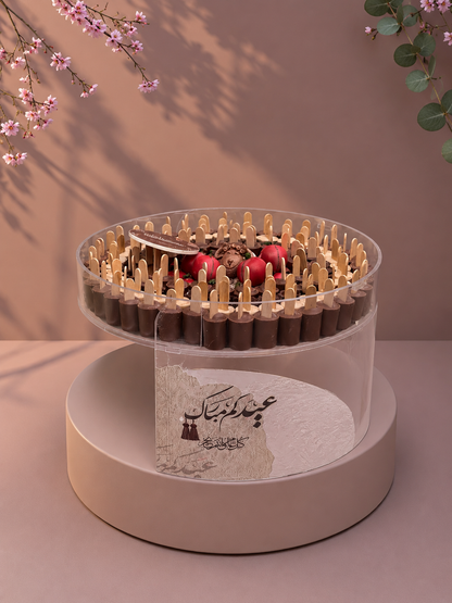 Transparent Acrylic Chocolate Gift Box | E89