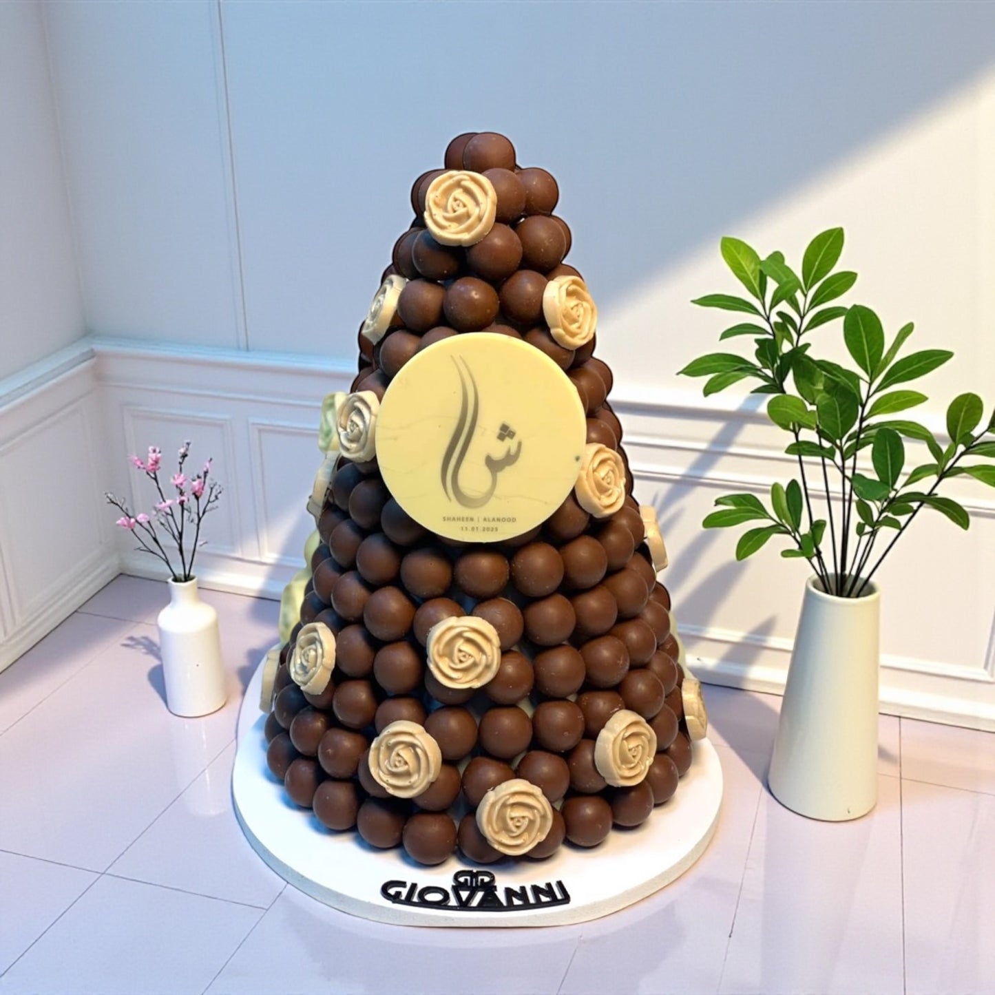 هرم شوكوبون الفاخر  | Giovanni Chocolate

Giovanni Chocolate
Chocobon Luxury Pyramid – Custom Design | Giovanni Chocolate