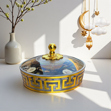 Fresh Acrylic Platter with Mini Date Treats & Tahini صحن أكريليك فرستشي مع تمرية ميني وطحينة — 600 جم