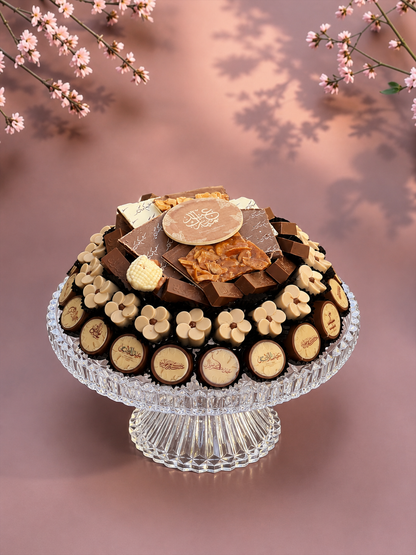 Crystal Platter with Assorted Chocolate | EO143