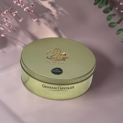 Giovanni Eid Mubarak Belgian Chocolate Tin Box – 1kg | E205
