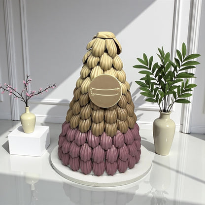 Shell Chocolate Pyramid      هرم شوكولاتة الصدفة