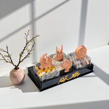 Royal Acrylic Luxury Box – Heritage Chocolate & Premium Selection بوكس الأكريليك الملكي – تشكيلة الشوكليت والتراث الفاخر