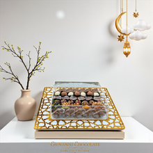Luxury Acrylic Box Assorted Chocolates & Dates  بوكس أكريليك فاخر مشكّل شوكليت وتمور — 800 كجم