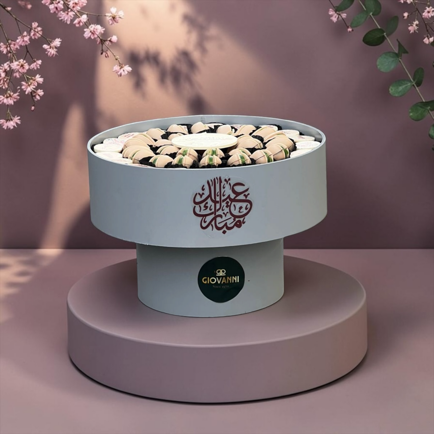 Rouned Acrylic Chocolate Gift Box | E192