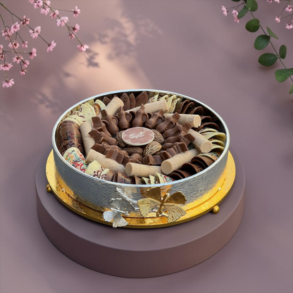 VIP Stainless Steel Stand Set – 3 Trays Chocolate, Petit Four & Macaron| E180