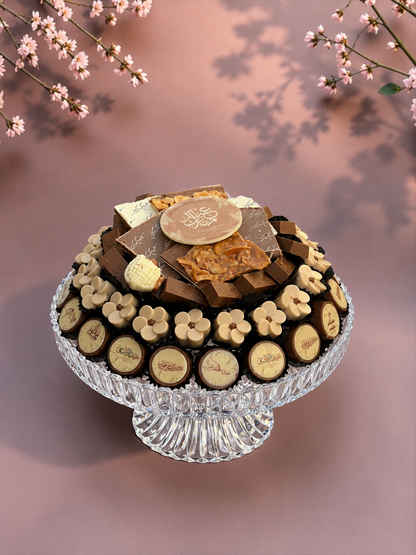 Crystal Platter with Assorted Chocolate | EO143