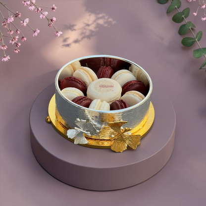 VIP Stainless Steel Stand Set – 3 Trays Chocolate, Petit Four & Macaron| E180
