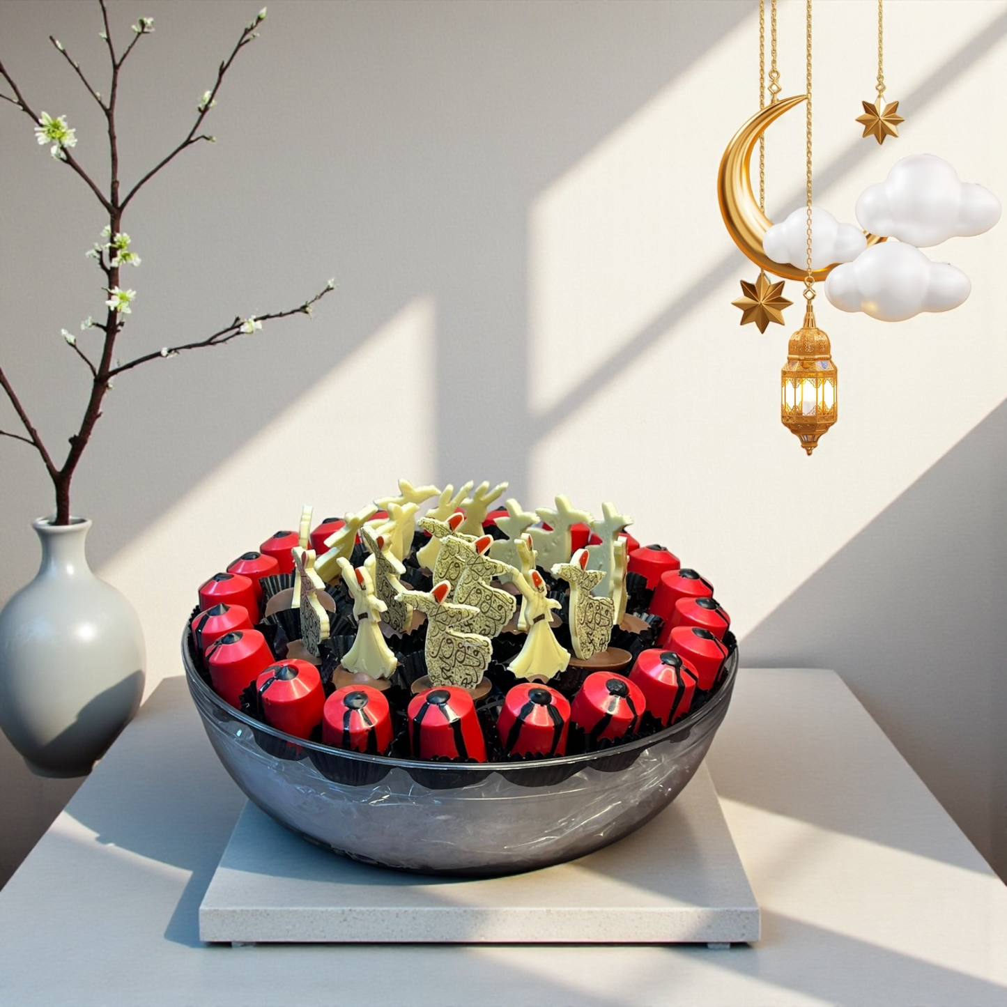 Luxury Darawish Chocolate Platter صحن شوكليت الدروايش الفاخر