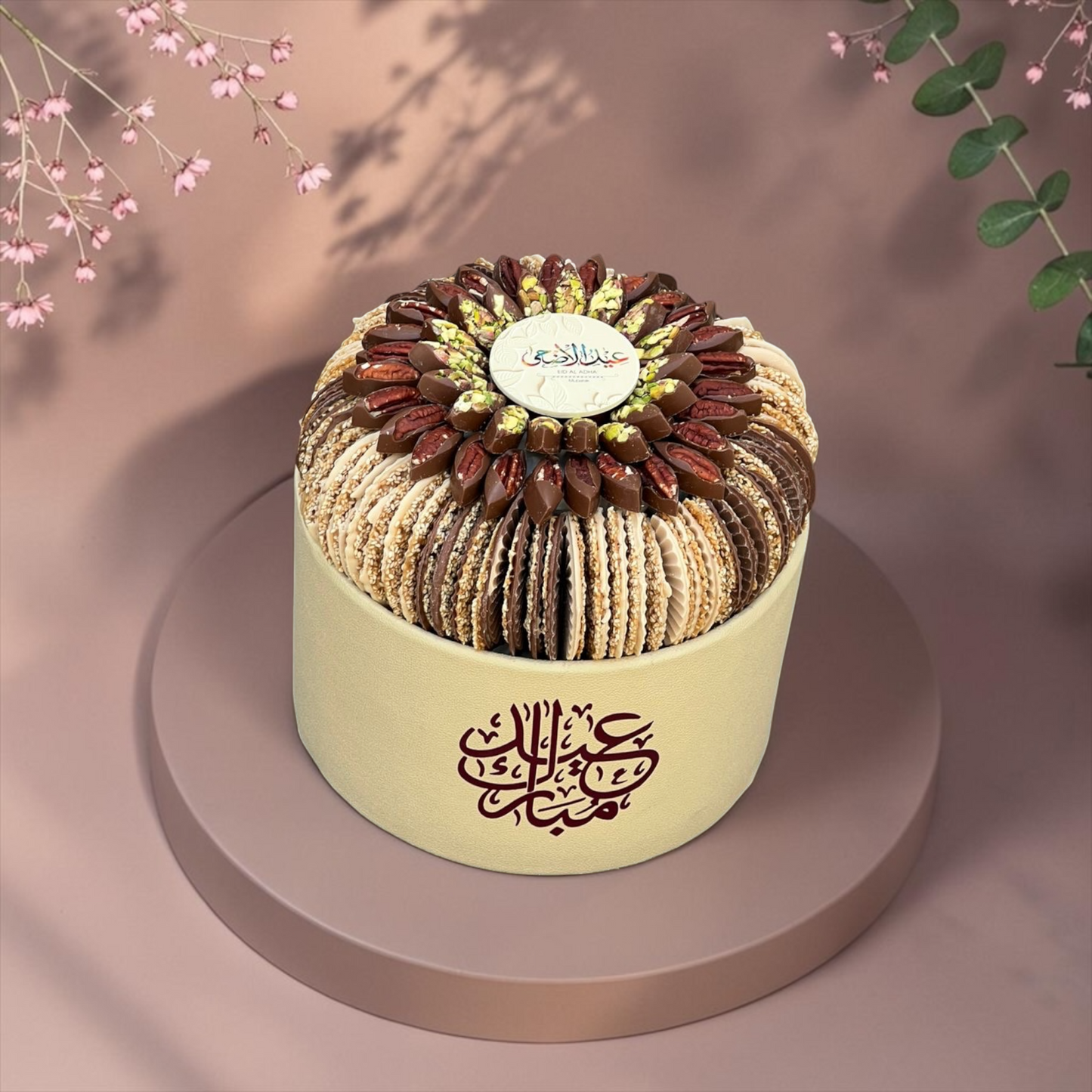 Leather Pot with Signature Chocolate| E195