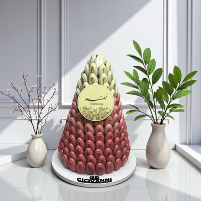 🟤 هرم شوكوبون مطبوع – Giovanni Chocolate