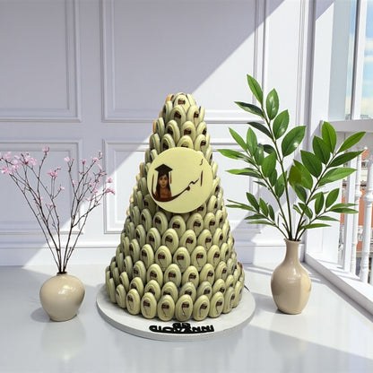 🟤 هرم شوكوبون مطبوع – Giovanni Chocolate