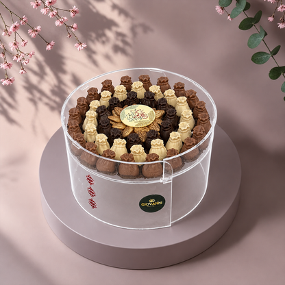Transparent Acrylic Chocolate Gift Box | E189