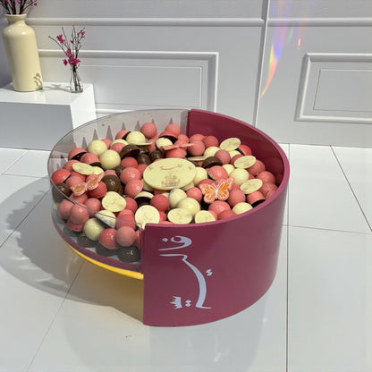 بوكس شوكولاتة أكريليك فاخر بتصميم مخصوص– Giovanni Chocolate Luxury Custom Acrylic Chocolate Box – Giovanni Chocolate