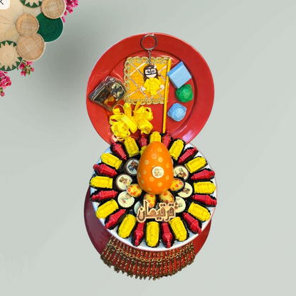 صحن تراثي مع  شوكولا ميكس  – حق الليلة