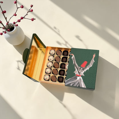 Luxury Dervish Chocolate Box | بوكس شوكليت الدراويش الفاخر