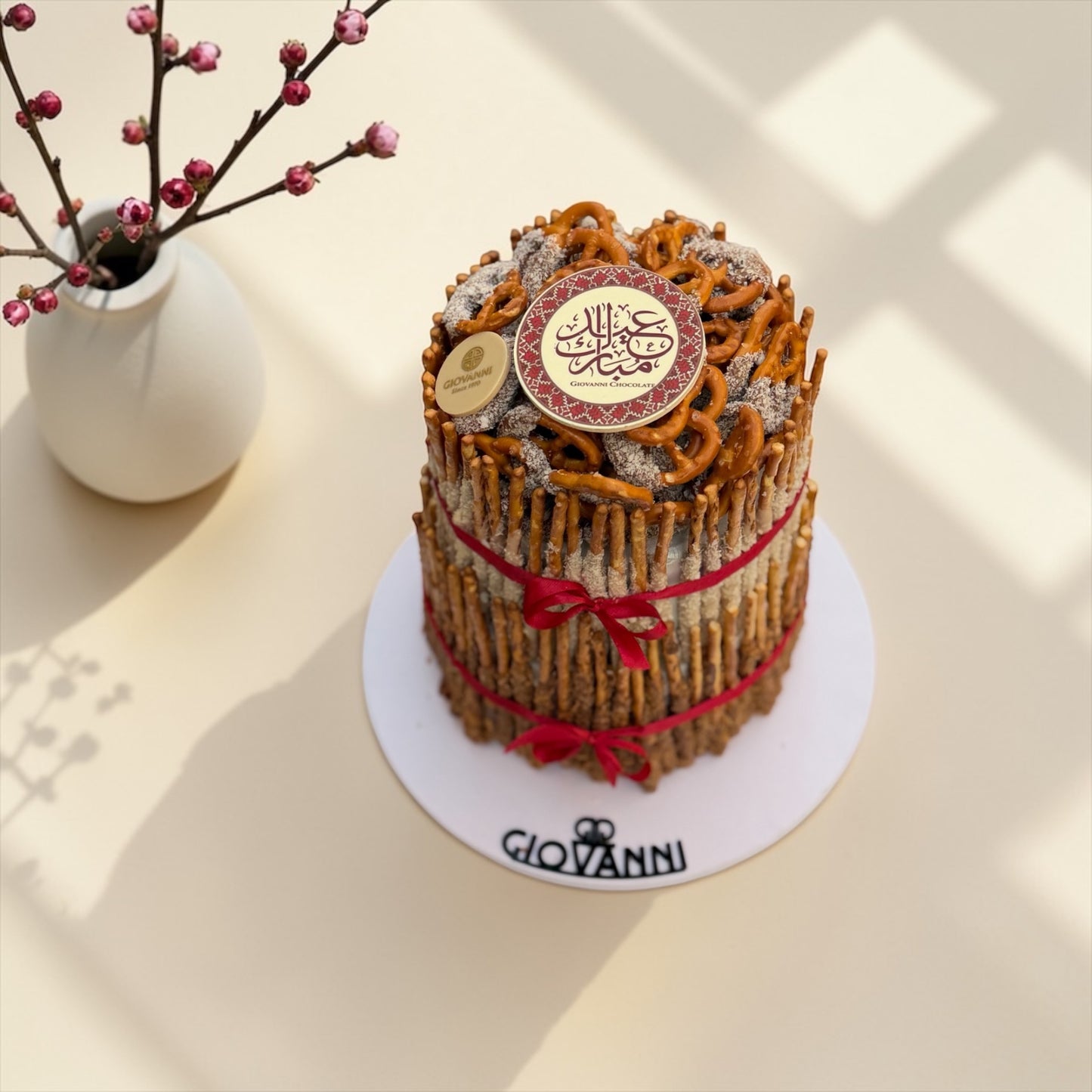 Savory & Chocolate Stick Pyramid | هرم عيدان الموالح مع الشوكليت