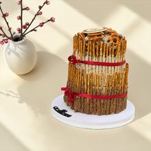 Savory & Chocolate Stick Pyramid | هرم عيدان الموالح مع الشوكليت