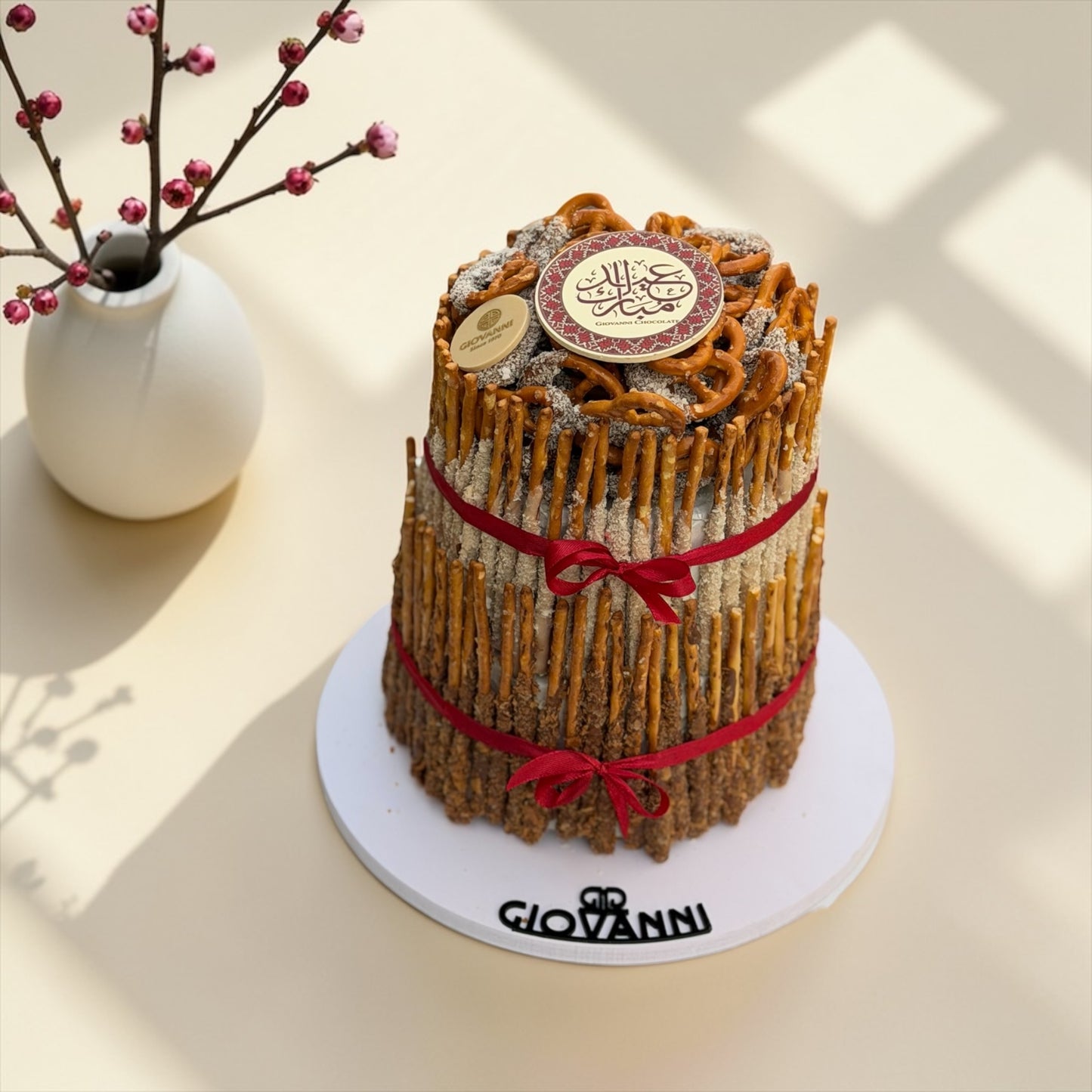 Savory & Chocolate Stick Pyramid | هرم عيدان الموالح مع الشوكليت