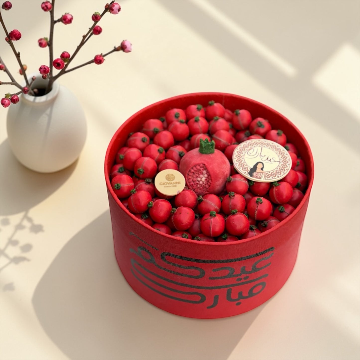 Roman Chocolate Platter | صحن شوكليت الرمان الفاخر