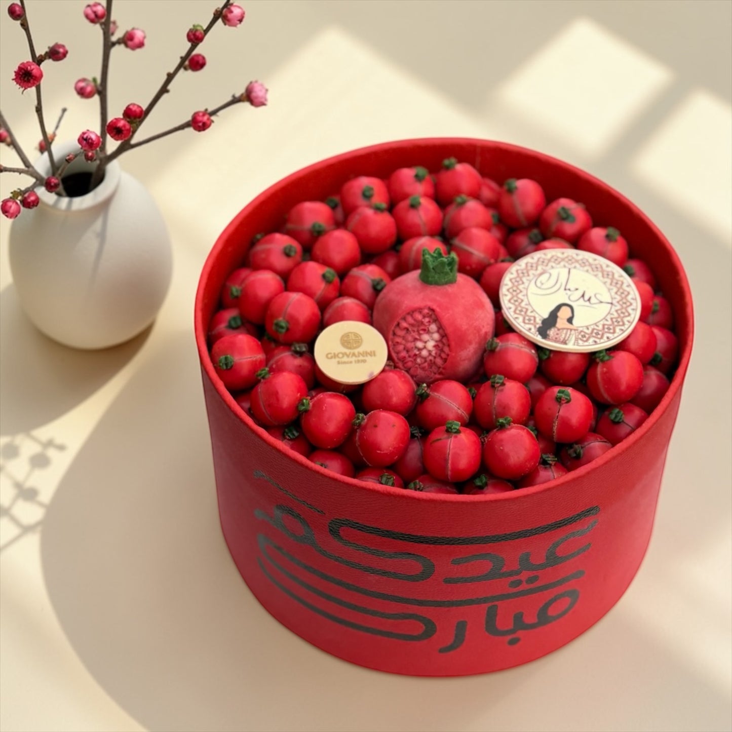 Roman Chocolate Platter | صحن شوكليت الرمان الفاخر