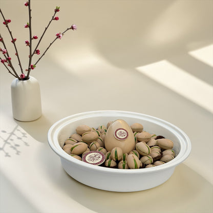 VIP Chocolate Stand with Cover Gold |   ستاند شوكليت ذهبيVIP بغطاء فاخر