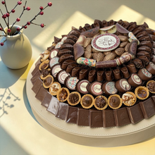 Giovanni Signature Eid Chocolate Leather Platter | صحن جلد فاخر بتشكيلة جيوفاني سيجنتشر لشوكليت العيد