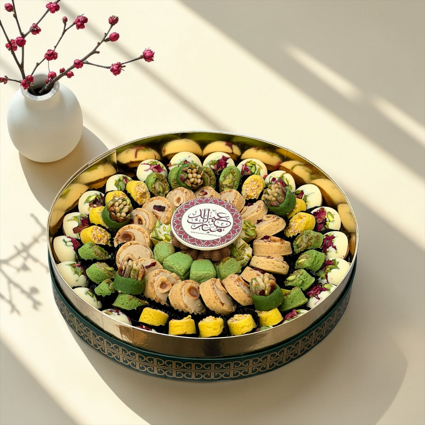 Eid Premium Collection Gift Set | باكديج بريميوم عيد الفطر مع حامل أكريليك