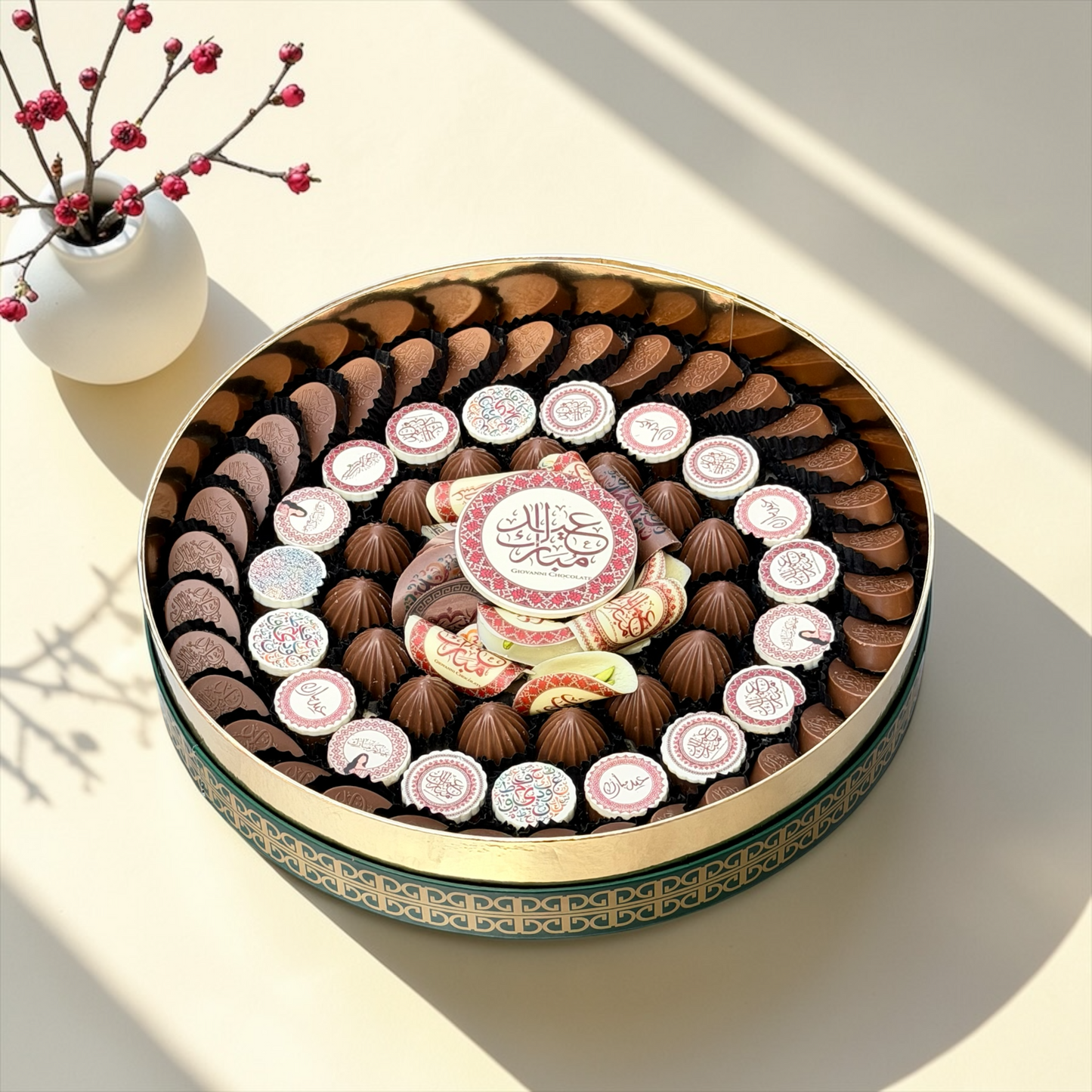 Eid Premium Collection Gift Set | باكديج بريميوم عيد الفطر مع حامل أكريليك